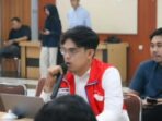 Sales Brand Manager BBM Pertamina wilayah Ketapang dan Kayong Utara, R.F. Prambudi, saat mengungkapkan alasan dibalik kelangkaan BBM di Ketapang.